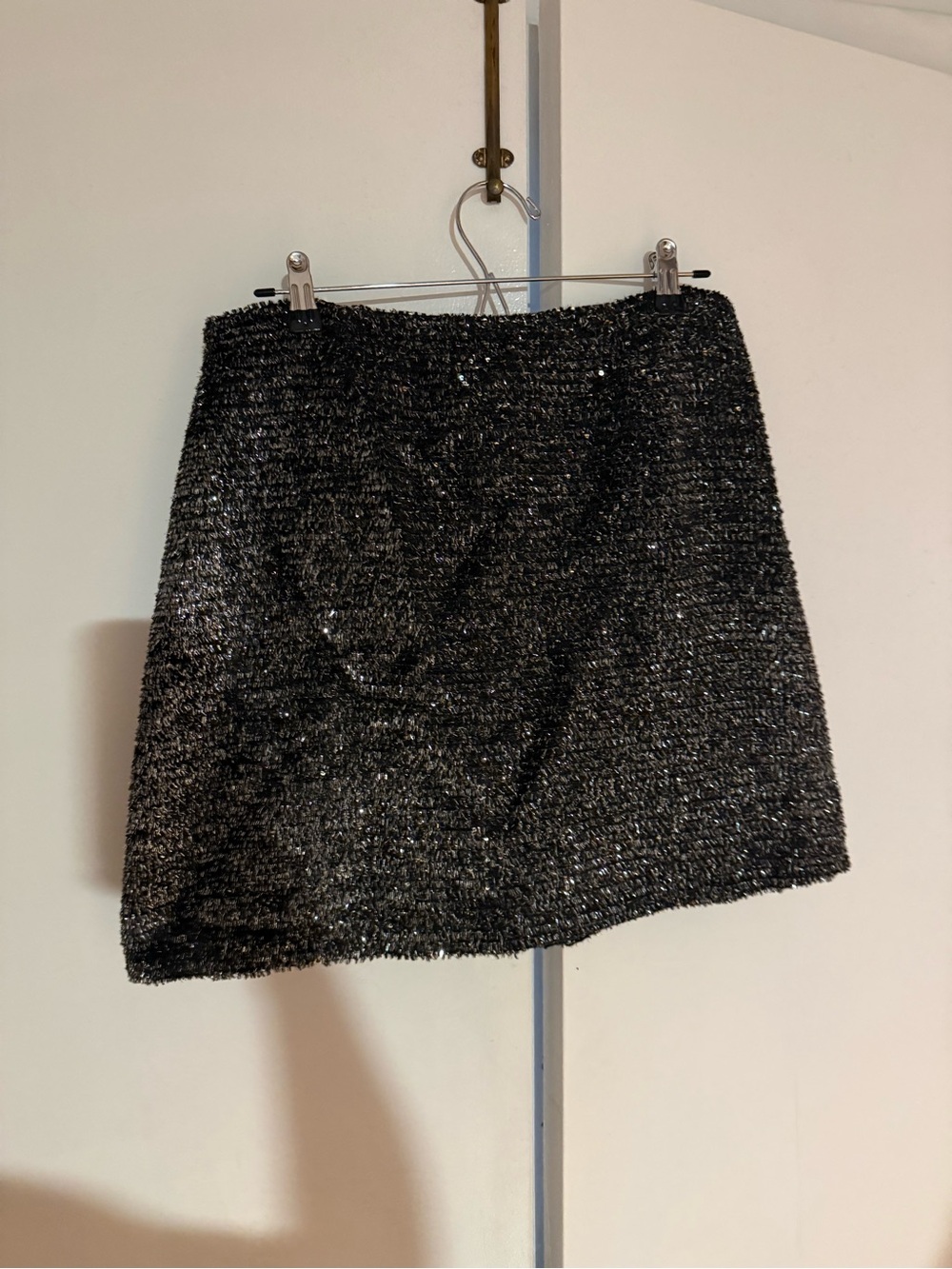 Hutch mini skirt with Metallic Fringe Trim from anthropologie